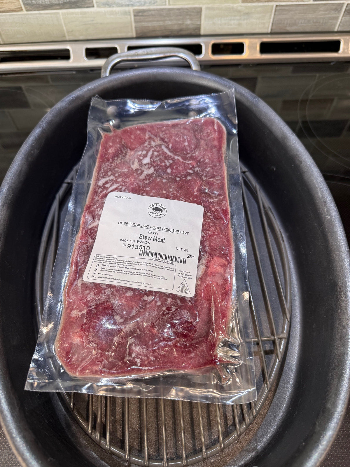 Bison Stew Meat